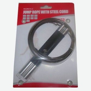 Скакалка для аэробики HAWK профессиональная скоростная с алюминиевыми ручками, 3 м