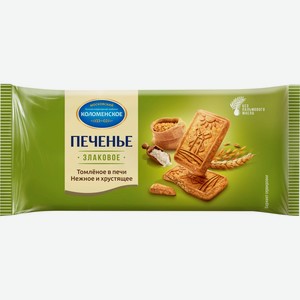 Печенье КОЛОМЕНСКОЕ Злаковое, Россия, 120 г