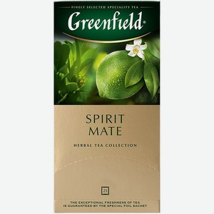 Чай травяной Greenfield Spirit Mate лайм-грейпфрут 25х1.5г, 25 шт