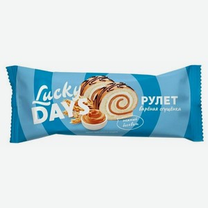 Рулет Lucky Days с вареной сгущенкой
