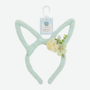 Ободок пасхальный Ушки с декором в ассортименте