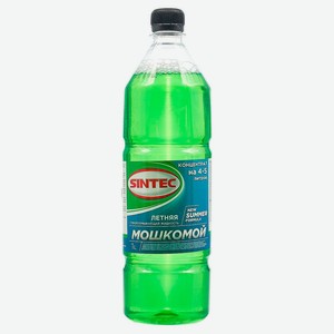 Жидкость стеклоомывателя Sintec Мошкомой концентрат, 1 л