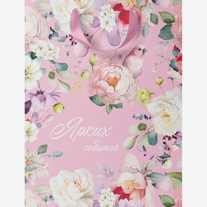 Пакет подарочный Прочие Товары Flora, 22,7х18х10см М, Китай