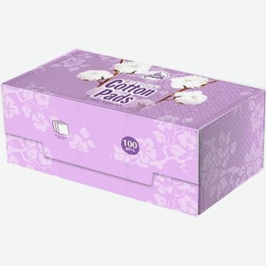 Ватные диски La Fresh квадратные трехслойные 100шт