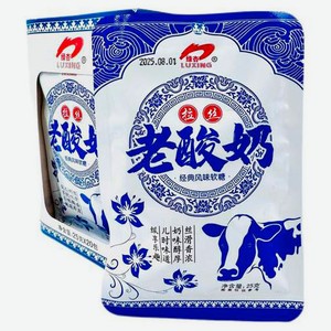 Карамель жевательная Luxiing Молочный йогурт Китай, 22 г