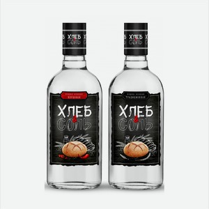 Водка Хлеб&Соль Перцовая/Традиционная 0,5л