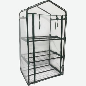 Парник GIARDINO CLUB сталь, армирован. полиэтилен 68х49х128см LTAC05021, Китай