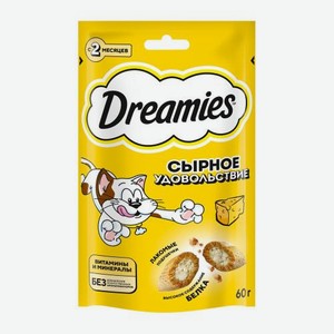 Лакомство для кошек с сыром Dreamies 60г