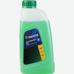 Антифриз ЛЕНТА зелен -40, Россия, 1 кг