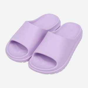Женские шлепки сиреневые р.36-37