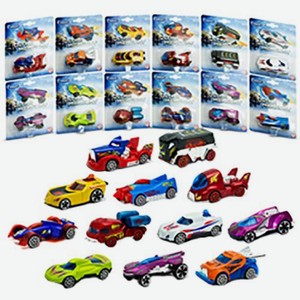 Модели фантазийных машин из металла Welly в ассортименте