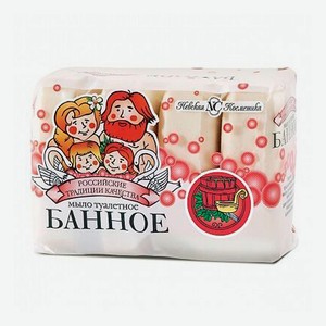 НЕВСКАЯ КОСМЕТИКА Мыло туалетное Банное, 400 г