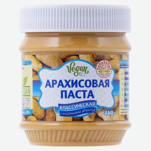 Арахисовая паста АЗБУКА ПРОДУКТОВ КЛАССИЧЕСКАЯ c кусочками 3