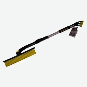 Щетка-трансформер для автомобиля АШАН Красная птица с силиконовым ворсом и телескопической ручкой, 13х35х128 см