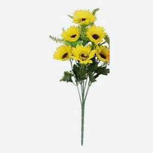 Букет искусственный Подсолнух 50 см, 1 шт в ассортименте