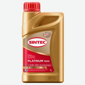 Масло моторное Sintec 5W30 Платинум GT API SL/CF синтетическое, 1 л