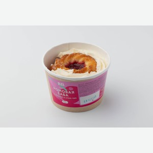 Десерт Ромовая баба с вишней и крем-чиз 130 г