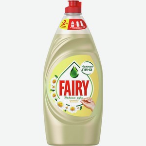 Средство для мытья посуды Fairy Нежные руки ромашка и витамин Е 900мл, 900 мл