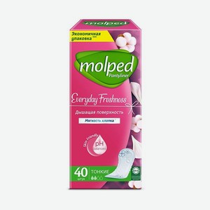 Прокладки Molped Ежедневные женские Everyday Freshness 40 шт
