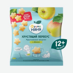 Воздушный снек ФрутоНяня яблоко с 12 мес 21 г