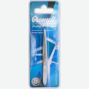 Пинцет GROMELL прям. LG38, Китай