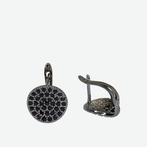 AMANTE CRYSTAL Серьги Barbara, Черный