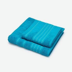 CLEANELLY Набор махровых полотенец Cleanelly basic: 50х90 и 70х130, Голубой