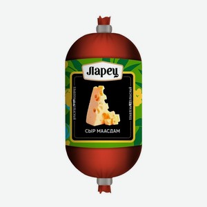 Сыр колбасный плавленый копченый «Ларец» Маасдам 45% БЗМЖ, 430 г