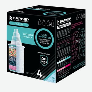 Кассета Барьер Актив Сила Иммунитета фильтрующая сменная, 4шт, 4 шт