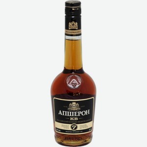 Коньяк Апшерон выдержанный КВ 7-летний российский 40% 500мл, 500 мл