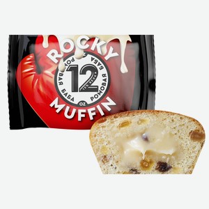 Маффин низкоуглеводный Mr. Djemius Zero Rocky Muffin Ромовая баба без сахара 55 г