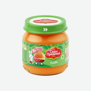 Пюре овощное Сады Придонья тыква с 5 месяцев 80 г