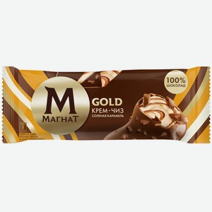 БЗМЖ Мороженое Магнат Gold Крем-Чиз соленая карамель 65 г