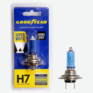 Лампа галогенная автомобильная Goodyear Н7 12V 55W PX2