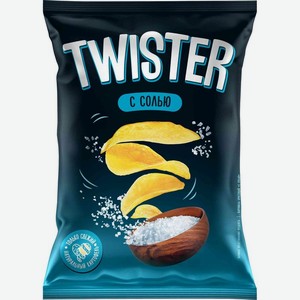 Чипсы Twister Картофель хрустящий с солью, 40г, 40 г