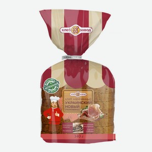 Хлеб Хлебозавод №28 Украинский новый, половина