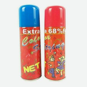 Спрей цветной серпантин хх