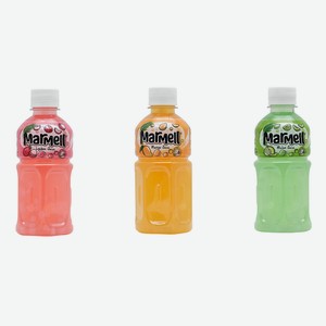 Напиток сокосодержащий Marmell дыня, личи, манго, 320 мл, в ассортименте
