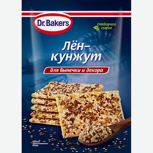 Смесь семян Dr. Bakers Лен-кунжут для выпечки, 15г