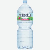 Вода СЕНЕЖСКАЯ природная питьевая негаз., 3л, ПЭТ