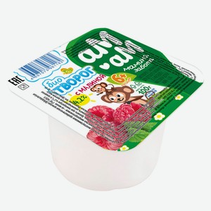 БЗМЖ Биотворог Ам-Ам малина 4,2% 100г п/п ст