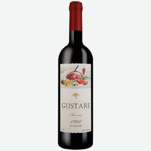 Вино Густаре красное сухое 0,7 л