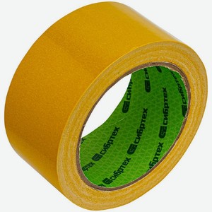 Лента клейкая Сибртех двусторонняя 50ммх25м, 1 шт