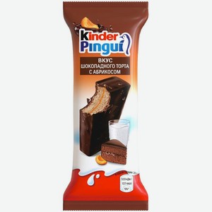 Пирожное бисквитное Kinder шоколадный торт с абрикосом 23.3% 30 г