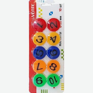 Магниты для досок devente Numerals. 10 штук