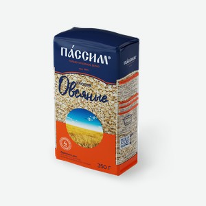 Хлопья Овсяные Пассим 350г М/у