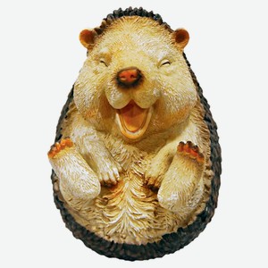 Фигурка декоративная ЧТМ fantasy brands д/сада Еж-хохотун 14см иск.камень L80149, Китай, 1 шт