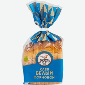 Хлеб Пеко Белый формовой нарезка 250г