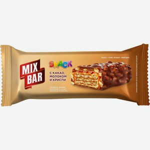 Батончик Mixbar с какао, молоком и криспи