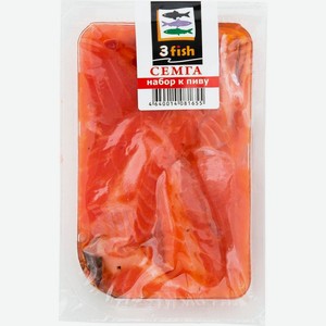 Сёмга слабосолёная 3 Fish Набор к пиву